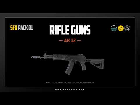 Rifle Guns Sound Effect Vol 1 (Long Demo) | Royalty free Gunshot sound effect by WOW Sound