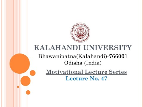 Motivational Lecture No. 47