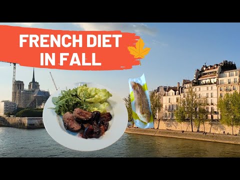 French diet on a WORK DAY French Woman | What I Eat in Paris + FALL recipe