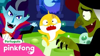Vamos Achar William Perdido! | Halloween Divertido 🎃 | Pinkfong, Bebê Tubarão! Canções para Crianças