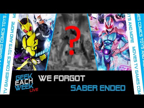 We Forgot Saber Ended - Geek Each Week Live Episode 9