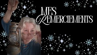 Mes remerciements