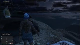 Grand Theft Auto V　三人仲良くチリアド山登り