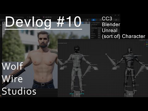 Devlog #10 - UE5 - CC3 to Unreal and it's Problems !