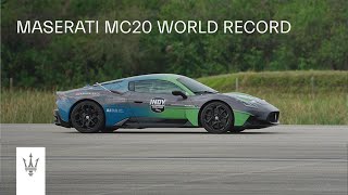  MC20 world record