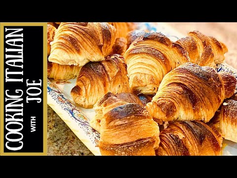 World's Best Cornetti Italian Croissant Brioche | Cooking Italian with Joe