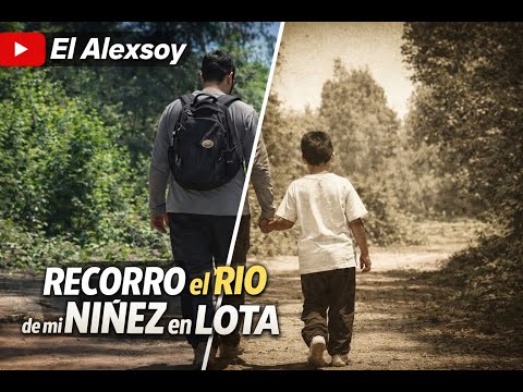 Recorro el Río de mi NIÑEZ en LOTA #lugaresquehablan #recuerdos 