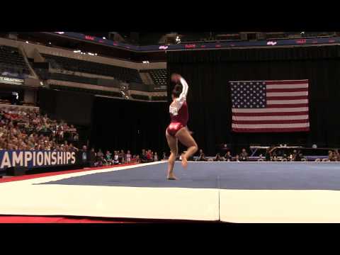 Amelia Hundley – Floor Exercise – 2015 P&G Championships – Sr. Women Day 1