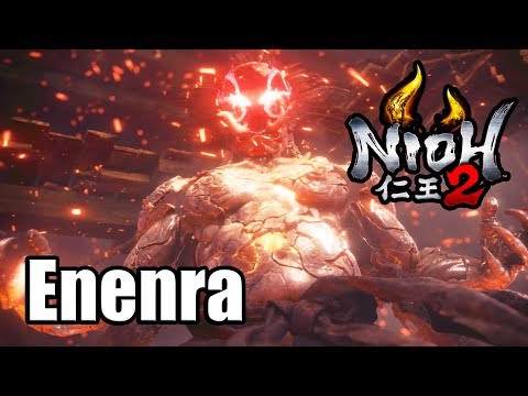 NIOH 2 Alpha Gameplay - Enenra Boss Fight using Sword [PS4 PRO]