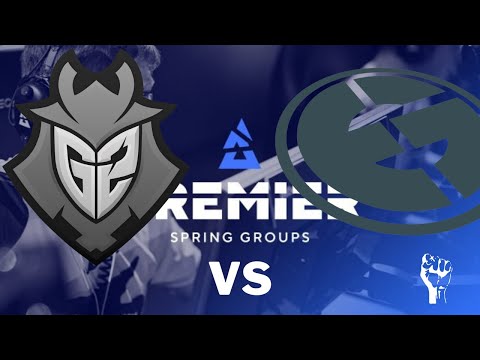 CS:GO // Evil Geniuses vs G2 //BLAST Premier Spring Groups 2021 //  Map 3 // Nuke