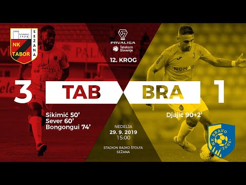 12.krog: CB24 Tabor Sežana - Bravo 3:1 ; Prva liga Telekom Slovenije 2019/2020