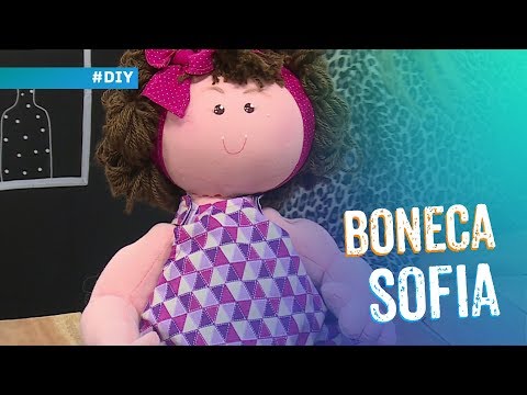 Boneca Sofia por Solange Adam