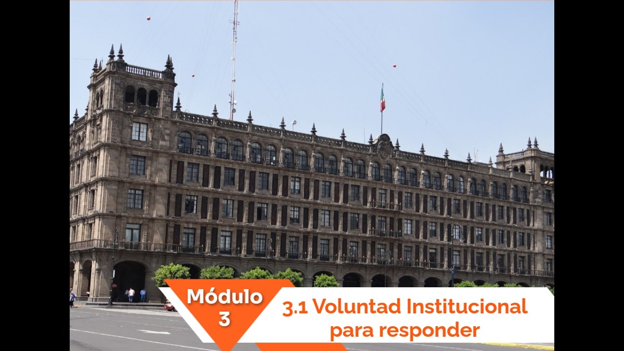 Modulo 3 voluntad institucional para responder