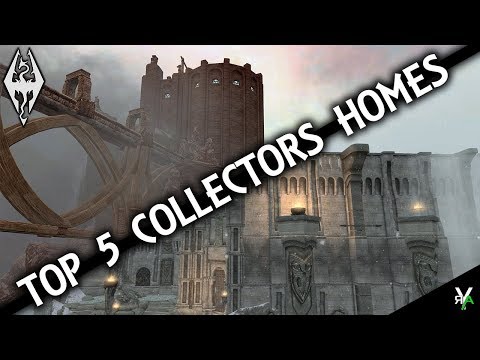 TOP 5 COLLECTORS HOMES- Xbox Modded Skyrim Mod Showcase