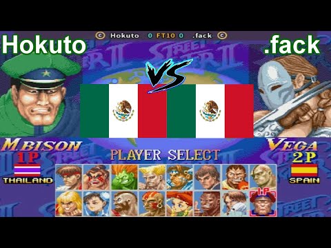 Hyper Street Fighter II: The Anniversary Edition - Hokuto vs .fack FT10
