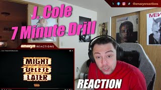 COLE SENT SHOTS RIGHT BACK AT KENDRICK!! | J. Cole - 7 Minute Drill (Official Audio) (REACTION!!)