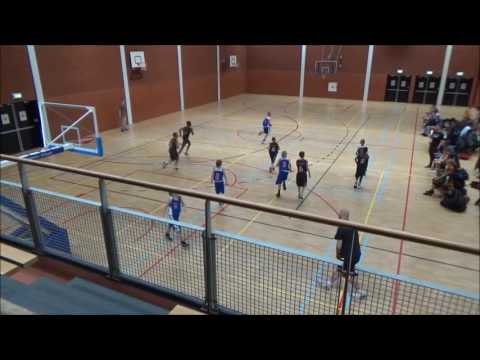 Mannen U12 tweede divisie Almere Pioneers - Hanze Stars 17-12-2016
