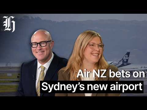 Thumbnail for Air NZ bets on Sydney’s new airport | Herald NOW Business