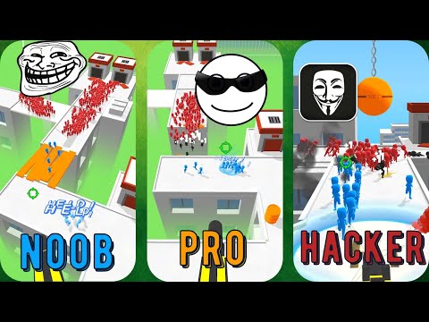 Z Escape - NOOB vs PRO vs HACKER