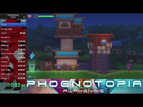 Phoenotopia awakening 100% speedrun in 7:28:33