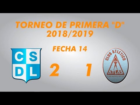 Primera "D" 2018/2019 - Fecha 14 - Liniers 2 Atlas 1 - Resumen