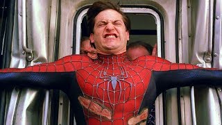 Spider-Man Stops the Train Scene - Spider-Man (200