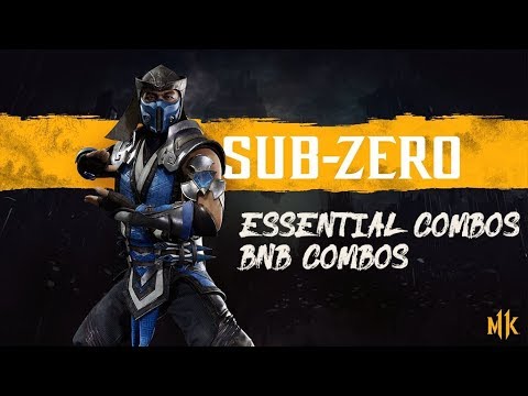 Sub Zero BnB's and Essential Combos - Mortal Kombat 11