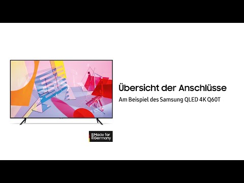 Samsung QLED TV 2020: Übersicht der Anschlüsse - 4K Q60T