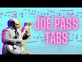 Joe Pass Blues For Basie - Complete Transcription - Solo Jazz Guitar