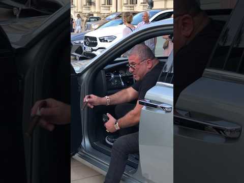 Mafia billionaire pulls out a GUN in the Casino #billionaire #monaco #luxury #trending#lifestyle#fyp