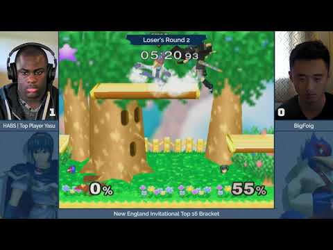 NE Melee Invitational 2018 - Yasu (Marth) vs. BigFoig (Falco) - SSBM LR2