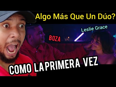 Leslie Grace, Boza - Como la Primera Vez (Official Video) Panameño Reacciona YOUKNOW 🔥🐐🇵🇦