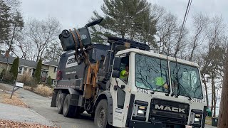 Casella waste Mack LR slammin big cans
