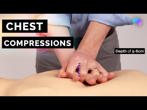 How to Perform Chest Compressions | CPR Technique | OSCE Guide | UKMLA | CPSA | PLAB 2