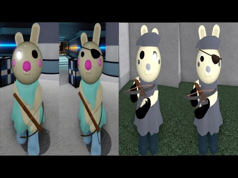 Bunny vs Bunny TSP Infected & Non Infected Jumpscare - Roblox Piggy