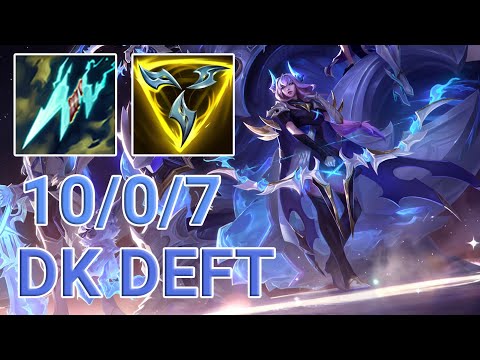 DK Deft Ashe ADC VS Kai'Sa | KR Challenger Patch 13.12