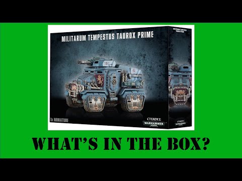 Hobby video - Unboxing the Taurox Prime | Astra Militarum | Warhammer 40,000