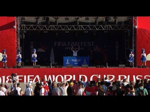 DJ-set Ruslan Nigmatullin & Comilfo Show ballet - FIFA FAN FEST, 2018