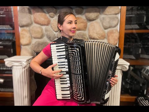 5975 - Black Paolo Soprani Italia Piano Accordion LMMH 41 120 $1299