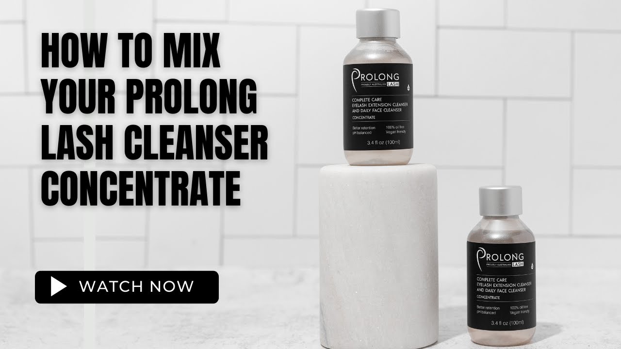How to mix the Prolong Lash Concentrate I Prolong Lash