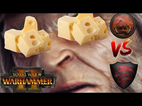 Greenskins vs Vampire Counts | THE GREAT UNDEAD CHEESE - Total War Warhammer 2