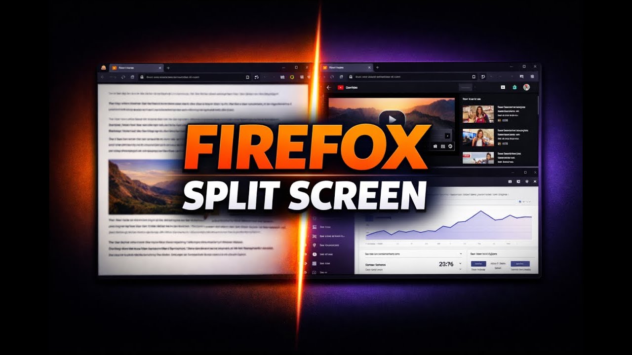 How to Enable Firefox’s NEW Split Screen Feature (No Extensions Needed!)