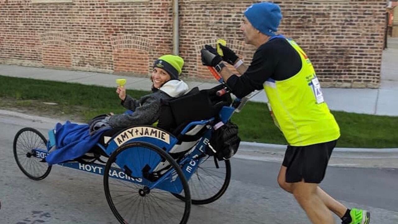 Husband-wife duo team on a mission to race all World Marathon Majors, in hopes of inspiring others