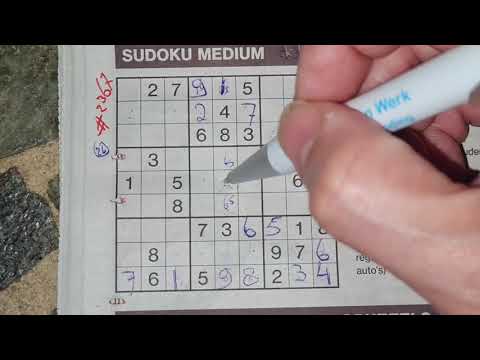 Tenth week Lockdown! (#2367) Medium Sudoku puzzle. 02-23-2021