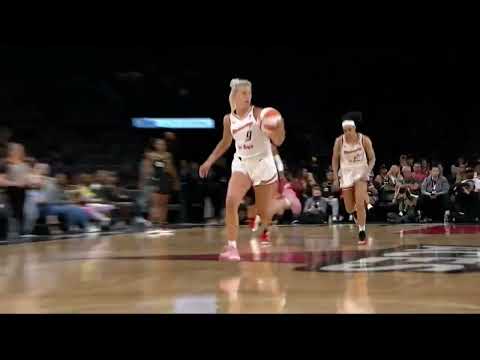 Defensive stalwart Sophie Cunningham cuts off the passing lane for an easy score