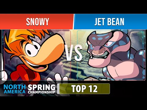 Snowy VS jet bean - Top 12 - NA - Brawlhalla Spring Championship 2022