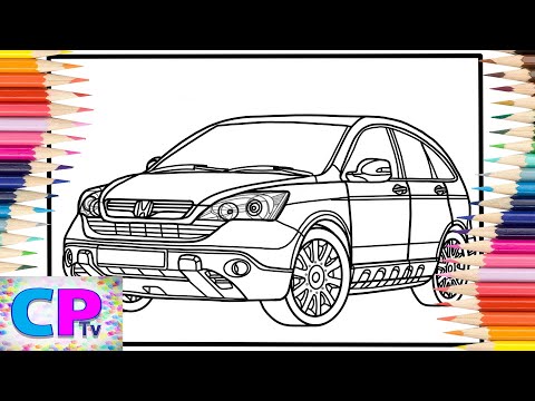 Honda CR-V Coloring Pages/Honda CR-V III/Jim Yosef - Eclipse/Jim Yosef - Lights [NCS Release]