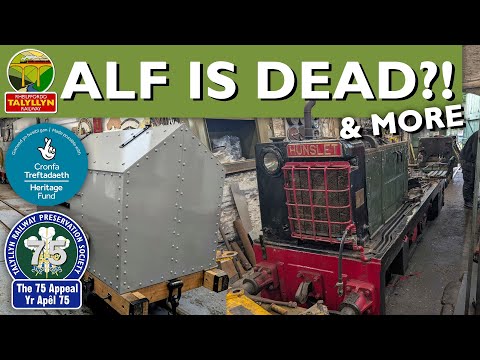 Alf ISN'T Running Well! - Talyllyn Railway August Walkabout