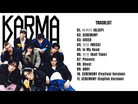 Stray Kids (스트레이 키즈)  - KARMA [FULL ALBUM PLAYLIST]