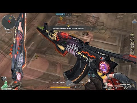 Crossfire NA ( Đột Kích ) 2.0 : AK47 Red Scorpion - Hero Mode X - Zombie V4